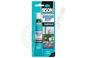Bison 6305948 Wasautomaat Lijm BISON -KIT- transparant geschikt voor o.a. kontaktlijm