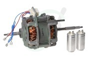 Wyss 4055369633 Wasdroger Motor Aandrijf + 2x condensator geschikt voor o.a. T58840R