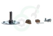 Hotpoint-ariston 113038, C00113038 Wasdroger Reparatieset geleider trommel geschikt voor o.a. ISL60V, AS60V, ALE60