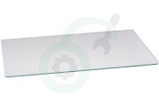 Whirlpool 481946678466 Koelkast Glasplaat 51,4x30cm  safeglass geschikt voor o.a. KR30560,KR34562,