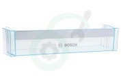 Bosch 704751, 00704751 Vrieskast Flessenrek Transparant 123x470x100mm geschikt voor o.a. KGV33NL20, KGV36NW20S