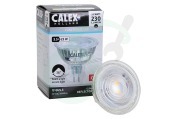 Calex  1301001400 COB LED lamp MR16 12V 3,5W 230lm 3000K Halogeen Look geschikt voor o.a. Gu5.3 MR16