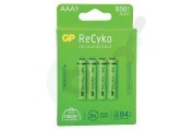 GPRCK85AAA615C4 LR03 ReCyko+ AAA 850 - 4 oplaadbare batterijen