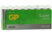 GP GPSUP15A067S16 LR06 AA batterij GP Super Alkaline Multipack 1,5V 16 stuks geschikt voor o.a. Penlite Super Alkaline