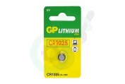 GP GPCR1025STD485C1  Batterij Knoopcel lithium 3volt geschikt voor o.a. CR1025