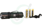 Brennenstuhl  1173750004 TL410F LuxPremiumLED Focus LED Zaklantaarn geschikt voor o.a. IP44, 350 lumen, Max. 136 meter