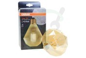 Osram  4058075091955 Osram Vintage 1906 LED Diamond 4W E27 geschikt voor o.a. 4W, 420 Lumen, 2500K, E27