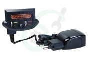 Black en Decker N494098  Laadadapter Oplader electrisch gereedschap geschikt voor o.a. BDCDD12, BL186, BDCD18