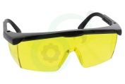 Universeel 004928  Bril Veiligheidsbril geschikt voor o.a. Profi geel