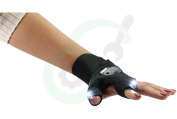 Universeel  014178 LED Zaklamp Handschoen geschikt voor o.a. Slecht verlichte ruimtes