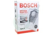 Bosch 462586, 00462586 BBZ52AFP2U Stofzuiger Stofzuigerzak Type P geschikt voor o.a. Stofzuiger modellen BSG8...