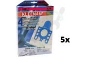 Kleenair 9917730  Stofzuigerzak Micro Fleece 4 stuks geschikt voor o.a. 400-600 Serie G-N