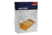 Nilfisk 82367805 Stofzuiger Stofzuigerzak 5.0 LTR geschikt voor o.a. Family/Business CDF2040