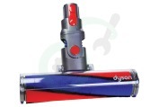 Dyson 96648911 966489-11 Dyson V8 Stofzuiger Stofzuigerborstel Quick Release Soft Roller geschikt voor o.a. SV10 Fluffy, SV10 Parquet, SV10E Carbon Fibre