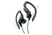 JVC  HAEB75BNU HA-EB75B-NU Adjustable Clip Sport Headphones geschikt voor o.a. Sport, fitness