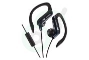 JVC Hoofdtelefoon HAEBR25BE HA-EBR25-BE Sport Ear Clip Black geschikt voor o.a. Zweetbestendig IPX2, Bass Boost
