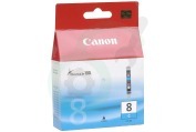 Canon CANBCLI8C 0621B001 Canon CLI-8C  Inktcartridge Cyaan geschikt voor o.a. Pixma iP4200,Pixma iP5200
