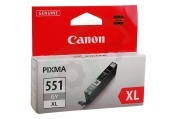 Canon 6447B001  Inktcartridge CLI 551 XL Grey geschikt voor o.a. Pixma MX925, MG5450