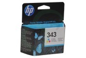 HP Hewlett-Packard HP-C8766EE HP 343  Inktcartridge No. 343 Color geschikt voor o.a. Deskjet 5740,6520,6540