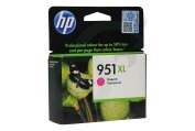 HP Hewlett-Packard CN047AE HP 951 XL Magenta  Inktcartridge No. 951 XL Magenta geschikt voor o.a. Officejet Pro 8100, 8600