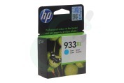 Hewlett Packard HP-CN054AE HP 933 XL Cyan  Inktcartridge No. 933 XL Cyan geschikt voor o.a. Officejet 6100, 6600