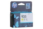 HP Hewlett-Packard C2P22AE HP 935 Yellow  Inktcartridge No. 935 Yellow geschikt voor o.a. Officejet Pro 6230, 6830