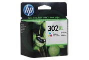 HP  HP-F6U67AE F6U67AE HP 302XL Color geschikt voor o.a. Deskjet 1110, 2130, 3630