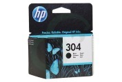 Hewlett Packard  HP-N9K06AE N9K06AE HP 304 Black geschikt voor o.a. Deskjet 3720, 3730