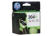 HP Hewlett-Packard HP printer HP-N9K07AE N9K07AE HP 304XL Color geschikt voor o.a. Deskjet 3720, 3730