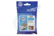 Brother BROI421C LC-421C Brother Brother printer Inktcartridge LC421C Standard Capacity geschikt voor o.a. DCP-J1050DW, DCP-J1140DW, MFC-J1010DW