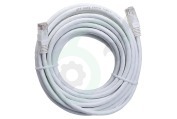 Universeel  K037 UTP kabel 10 meter geschikt voor o.a. 10 Meter wit