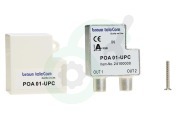 A160036 POA 1 UPC Verdeel element Push on IEC splitter