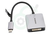 Marmitek  25008372 Adapter USB-C > DVI geschikt voor o.a. USB-C naar DVI adapter