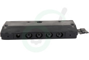Zanussi 50290926000 Dampafzuiger Schakelaar Control print - 4 toetsen geschikt voor o.a. ZHC611W1, ZHC911X1