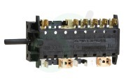 Bosch 498548, 00498548 Microgolfoven Schakelaar Keuzeschakelaar 15 contacten geschikt voor o.a. HBN110E, HM422200