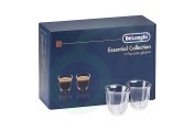 Ariete 5513284431 DLSC300 Koffiezetapparaat Kopjes Essential collection geschikt voor o.a. Set van 6 espresso glazen