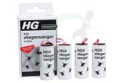 HG  587000103 HGX Vliegenvanger geschikt voor o.a. 4 geurloze kleefbanden