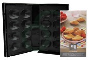 Tefal  XA801512 Mini Cakevormen Snack Collection geschikt voor o.a. SW852, SW853, SW854, SW857