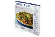 Whirlpool 480131000084 Oven-Magnetron Plaat Crisp plaat -29cm- geschikt voor o.a. AVM121  -VIP 27 - 34-