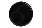 Whirlpool 481936069681 Fornuis Branderdeksel Normaal zwart geschikt voor o.a. AKM217, AKM252, TGZ3402