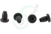 Etna 30749  Voetje van pannendrager, rubber geschikt voor o.a. AG30-GK40-GKB225-GK1020