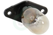 Philips/Whirlpool 481913428051  Lampje 25W -met bev. plaat- geschikt voor o.a. magnetron