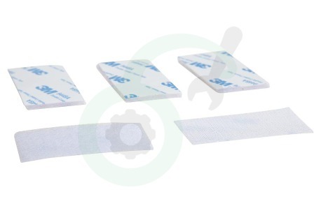 Universeel 107138 Bevestigingsset Klik band (dual lock)