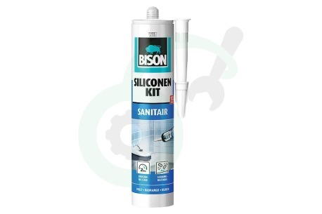 Universeel  1491325 Siliconenkit BISON -sanitair wit-