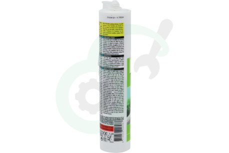 Bison 1491145 Acrylaatkit Overschilderbaar, Wit