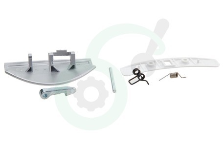 AEG Wasmachine 50277722000 Deurgreep Set compleet, Zilver