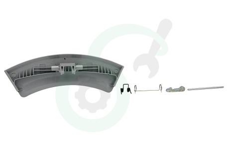 AEG Wasmachine 4055186482 Deurgreep Set compleet -grijs-