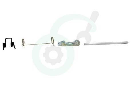AEG Wasmachine 4055186482 Deurgreep Set compleet -grijs-