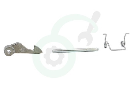 Ariston-Blue Air Wasmachine 75323, C00075323 Deurgreep set kompleet -wit-
