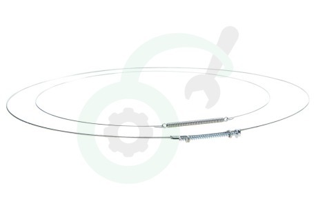 Bosch Wasmachine 20006035 Manchet Met tuit en 2 knelringen met lampengat, vetbestendig